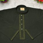 (CODE: 037) এলিগ্যান্ট এম্ব্রয়ডারি স্টিচ পাঞ্জাবী - Image 2