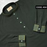 (CODE: 404) এলিগ্যান্ট এম্ব্রয়ডারি জাফরান পাঞ্জাবী