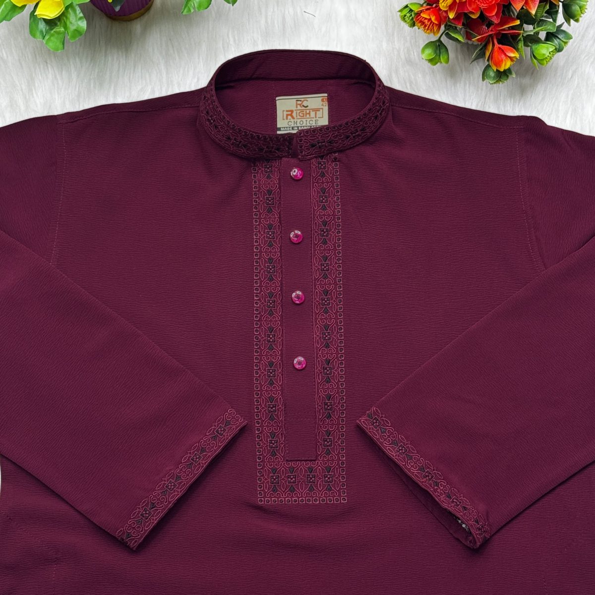 China Zaffran Stretch Panjabi (CODE: 412) - Image 2