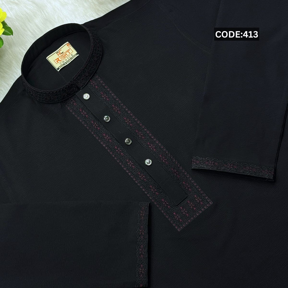 China Zaffran Stretch Panjabi (CODE: 413) - Image 1