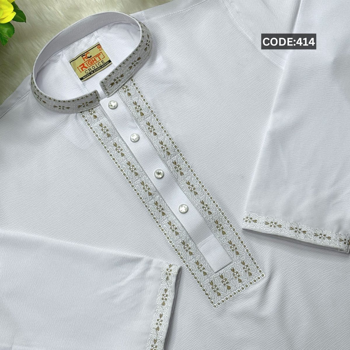 China Zaffran Stretch Panjabi (CODE: 414) - Image 1