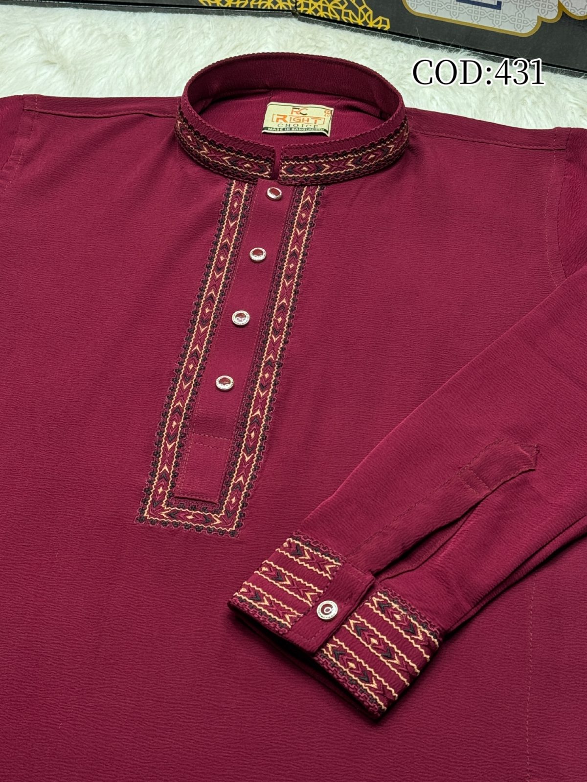 China Zaffran Stretch Panjabi (CODE: 431) - Image 2