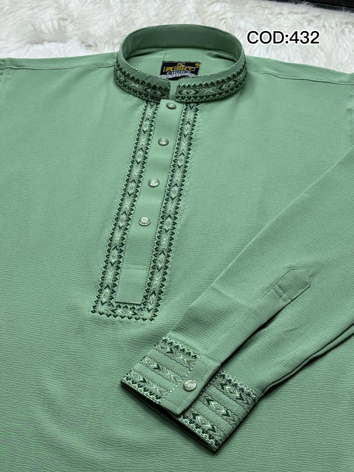 China Zaffran Stretch Panjabi (CODE: 432) - Image 2