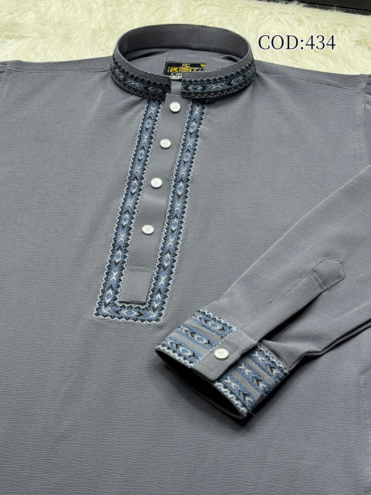 China Zaffran Stretch Panjabi (CODE: 434) - Image 2