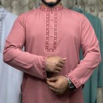প্রিমিয়াম চায়না মাইক্রো-স্টিচ “ভাঙচুর” কটন পাঞ্জাবি (CODE: 61)
