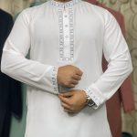 প্রিমিয়াম চায়না মাইক্রো-স্টিচ “ভাঙচুর” কটন পাঞ্জাবি (CODE: 64)